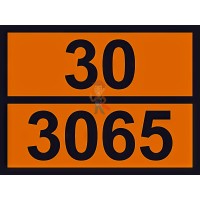 Знак опасности АК 509 - Знак ООН 30/3065